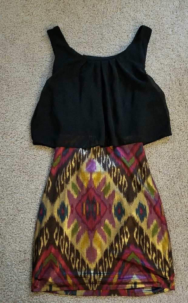 Open back dress